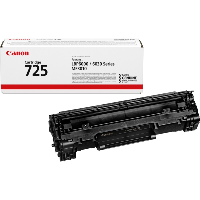 Canon 725 toner cartridge 1 pc(s) Original Black